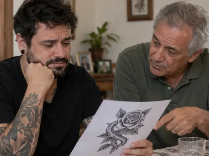 Cena cotidiana brasileira relacionada a como conviver com um familiar que critica todas as suas escolhas